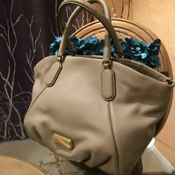 Marc by Marc Jacobs New Q Fran Leather Satchel Bag